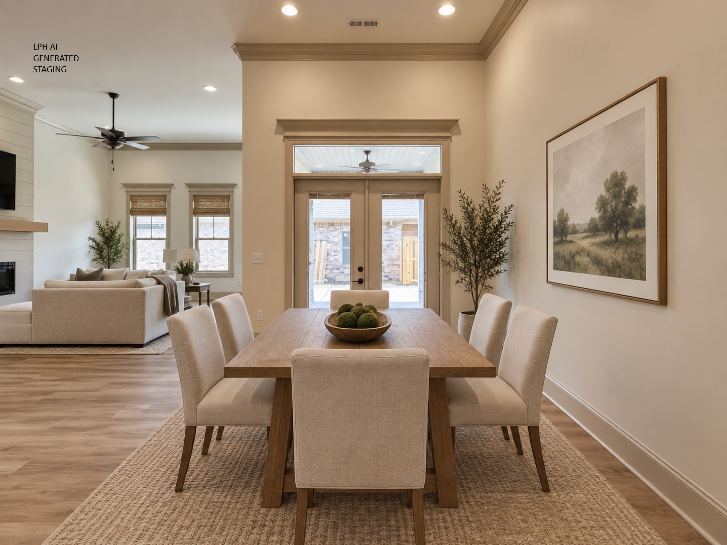 Dining Staged